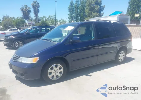 2003 Honda Odyssey Ex-L from USA, damaged, VIN 5FNRL189X3B151554